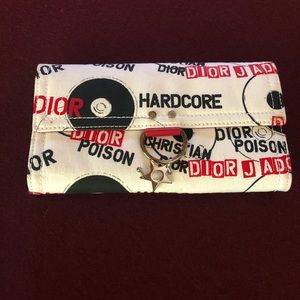 Dior Hardcore Pierced Wallet